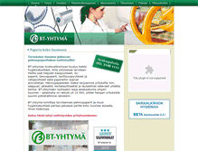Tablet Screenshot of bt-yhtyma.fi